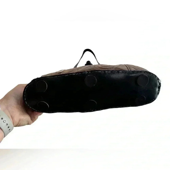 Handmade Western Boot Genuine Leather Shoulder Bag Purse - Picture 5 of 16